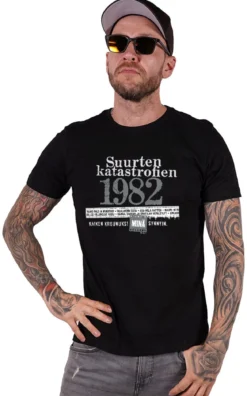 Katastrofi 1982 T-paita