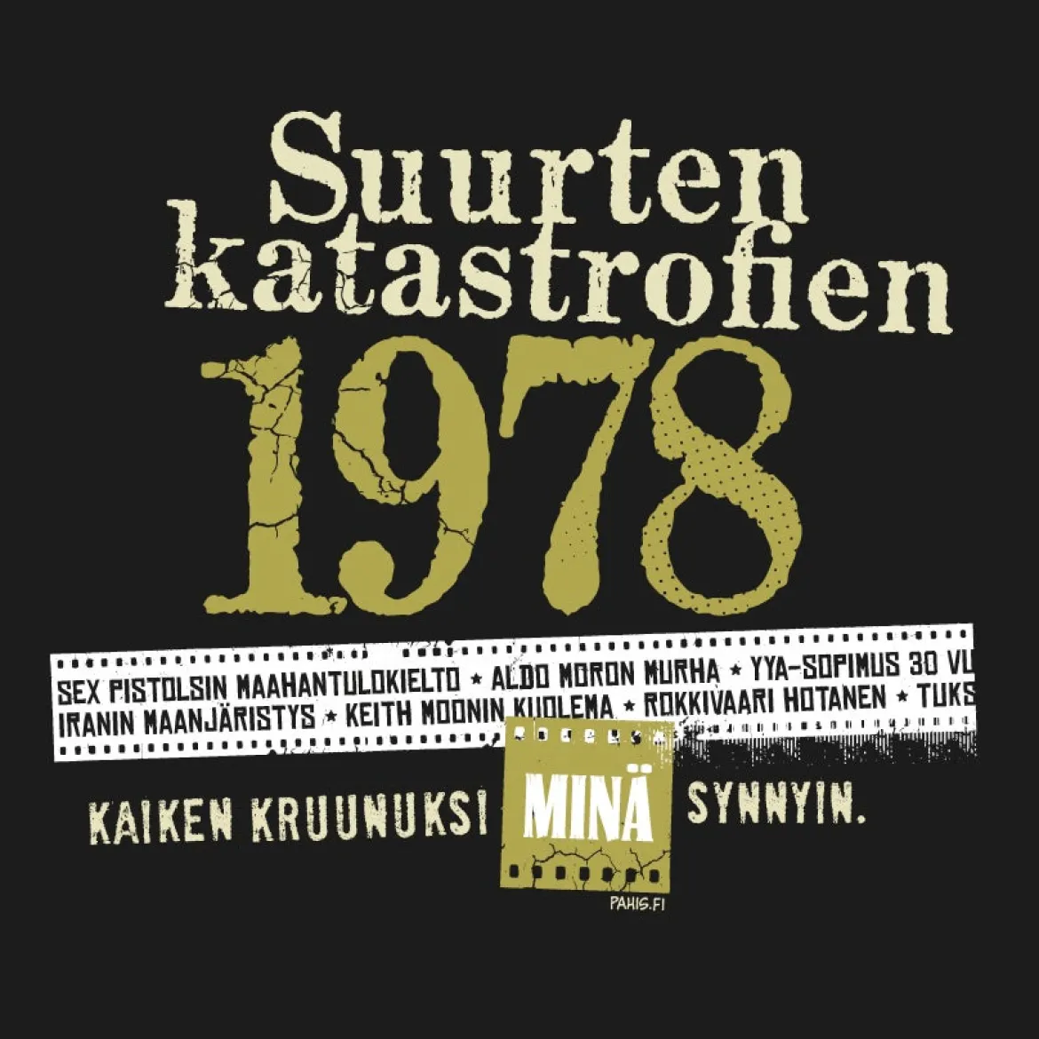 Katastrofi 1978 T-paita