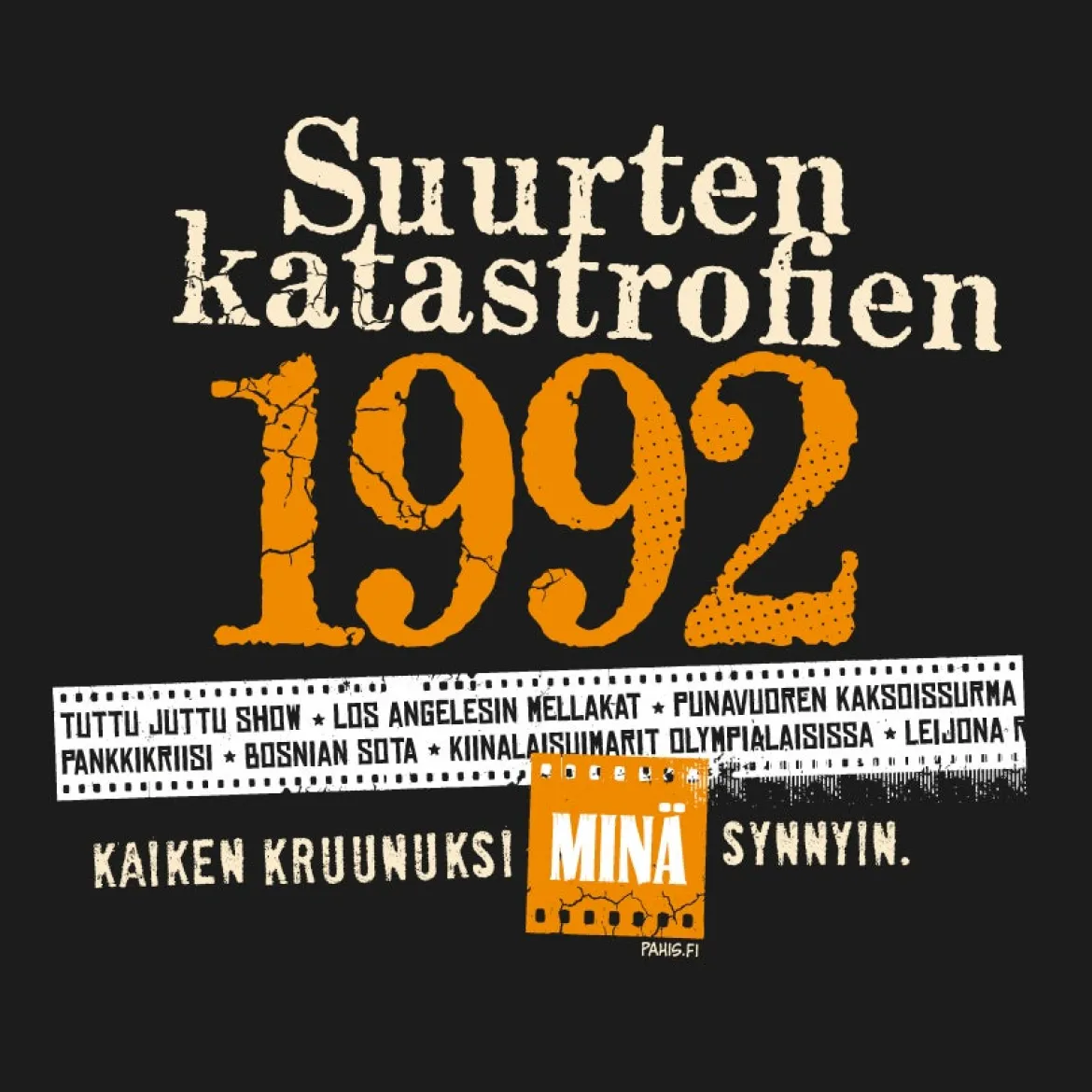 Katastrofi 1992 T-paita
