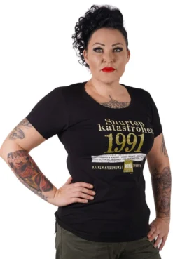 Katastrofi 1991 - T-paita / Ladyfit T-paita