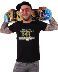 Katastrofi 1991 - T-paita / Ladyfit T-paita
