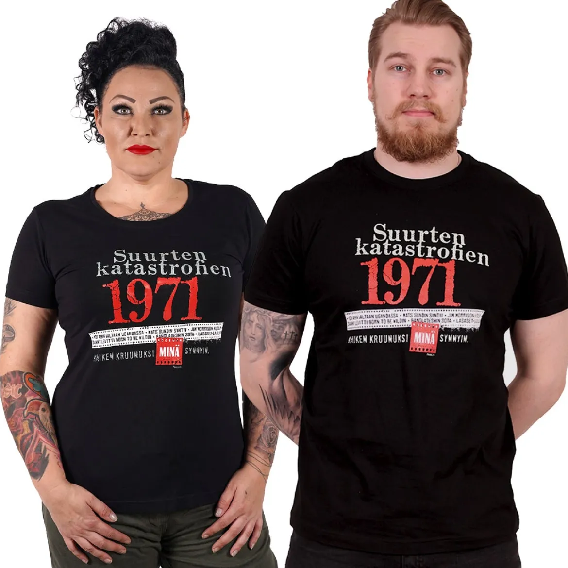 Katastrofi 1971 - T-paita / Ladyfit T-paita