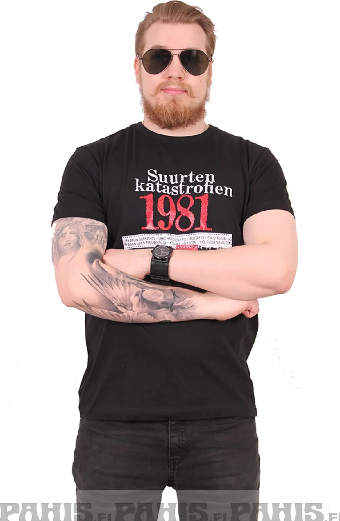 Katastrofi 1981 - T-paita / Ladyfit T-paita