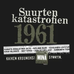 Katastrofi 1961 - T-paita / Ladyfit T-paita