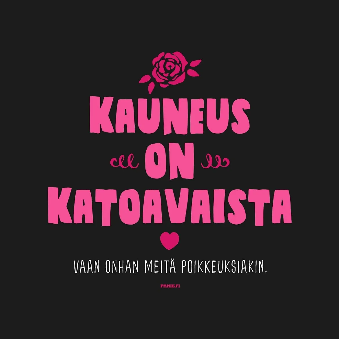 Kauneus - Lady Fit T-paita / T-paita