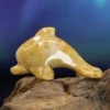 Keltainen aventuriini Delfiini 7,5cm
