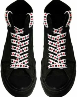 Kengännauhat, Black Skulls Red Stars