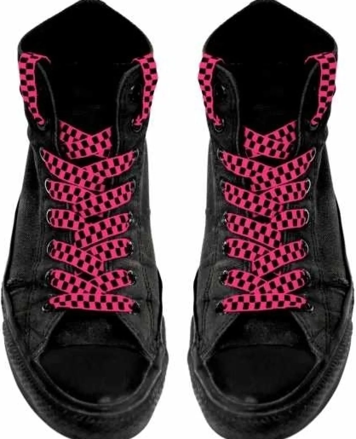 Kengännauhat, Pink chess pattern