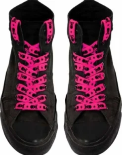 Kengännauhat, Pink skulls