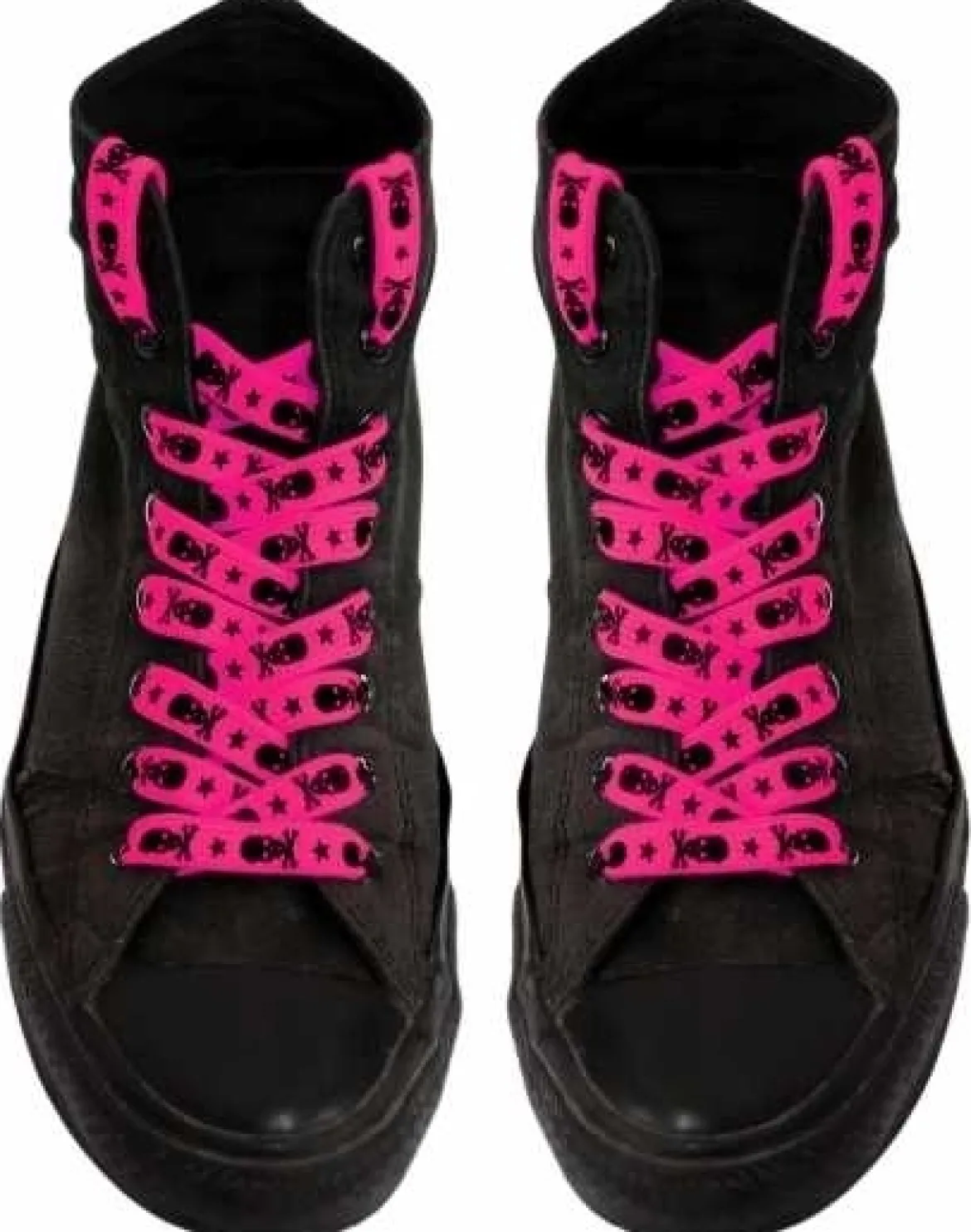 Kengännauhat, Pink skulls