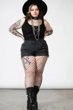 Killstar Alchemille - Farkkushortsit