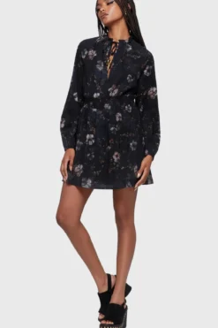 Killstar Autumna - Minimekko (black/multi)
