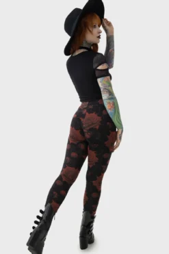 Killstar Blood Rose - Leggingsit
