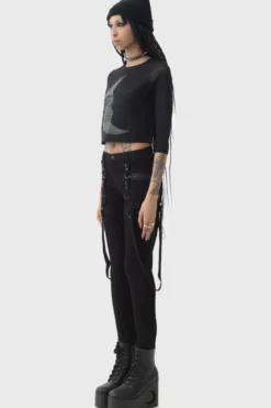 Killstar Crescent Doom - Crop toppi