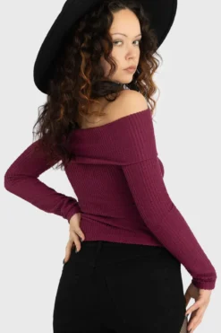 Killstar Cruor Off Shoulder - Toppi