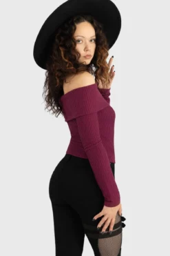 Killstar Cruor Off Shoulder - Toppi