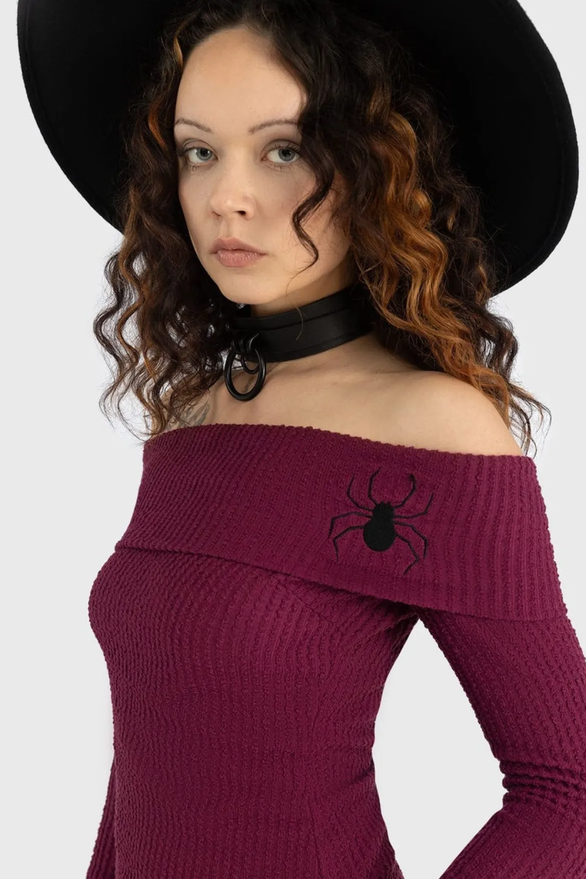 Killstar Cruor Off Shoulder - Toppi