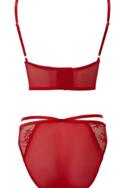 Killstar Deadly Attraction - Rintaliivit, scarlet