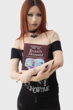 Killstar Deceased Book - Olkalaukku