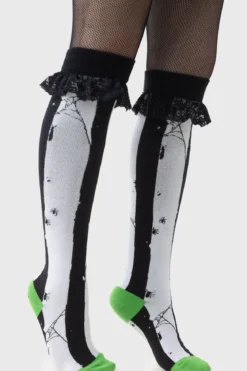 Killstar Distressed Stripe- Polvisukat
