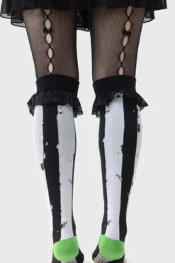 Killstar Distressed Stripe- Polvisukat