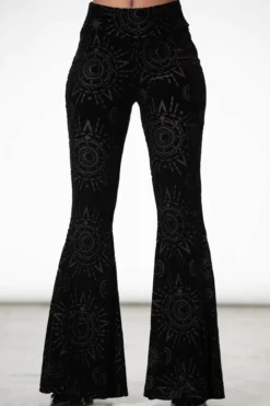 Killstar Evil Eye - Bell bottom housut