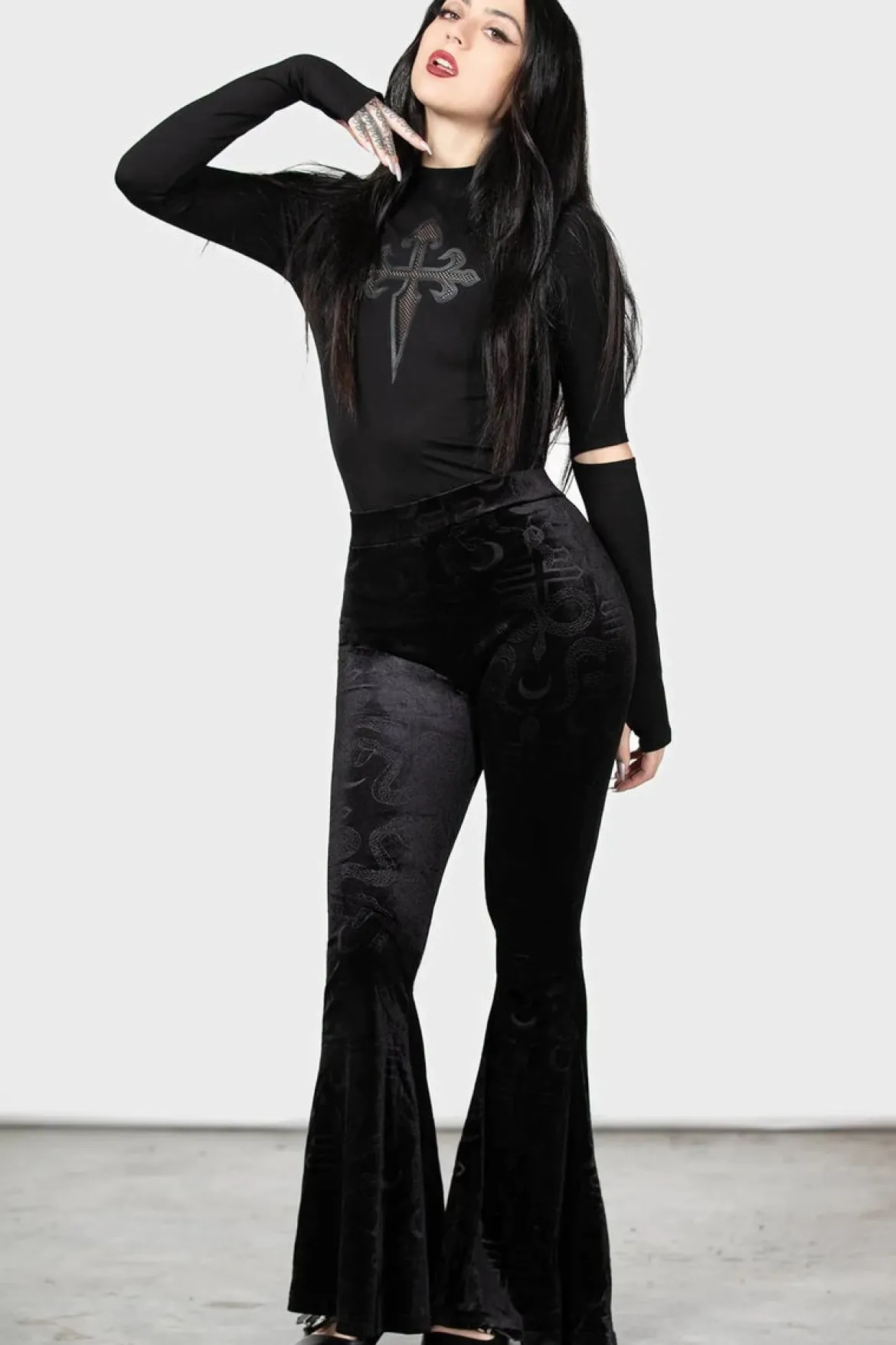 Killstar Fang - Housut, Flared