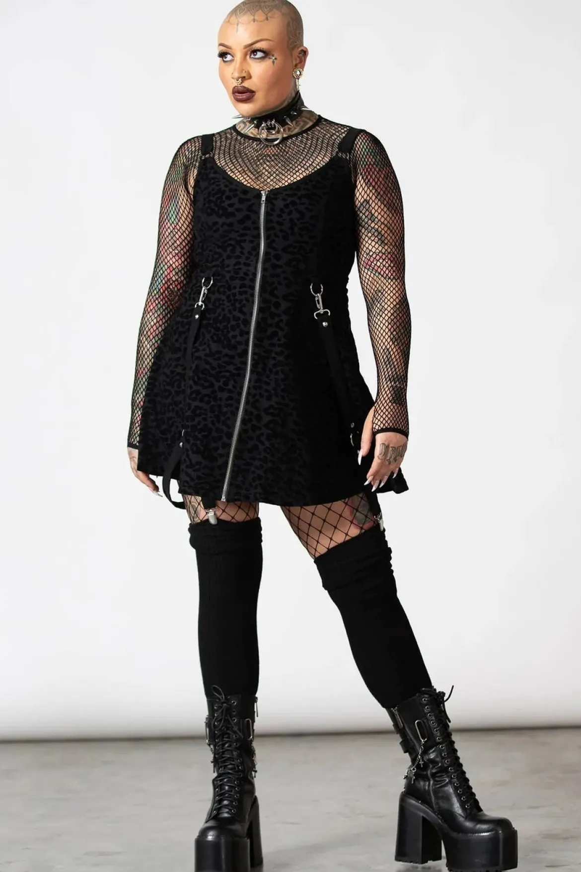 Killstar Feelin Purrty - Skater Mekko