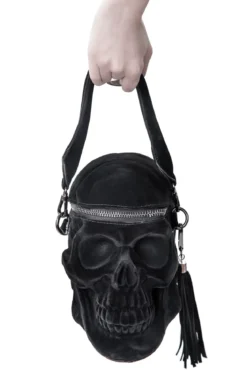 Killstar Grave Digger Skull - Käsilaukku, Velvet