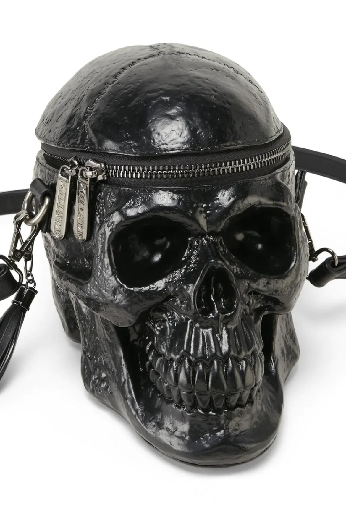 Killstar Grave Digger Skull - Käsilaukku, musta
