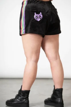 Killstar Groovy - Velourshortsit