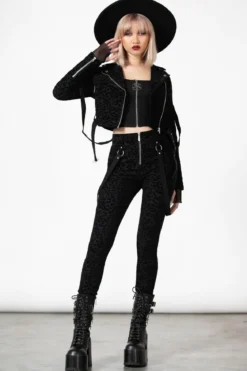 Killstar Hellcat Zip - housut