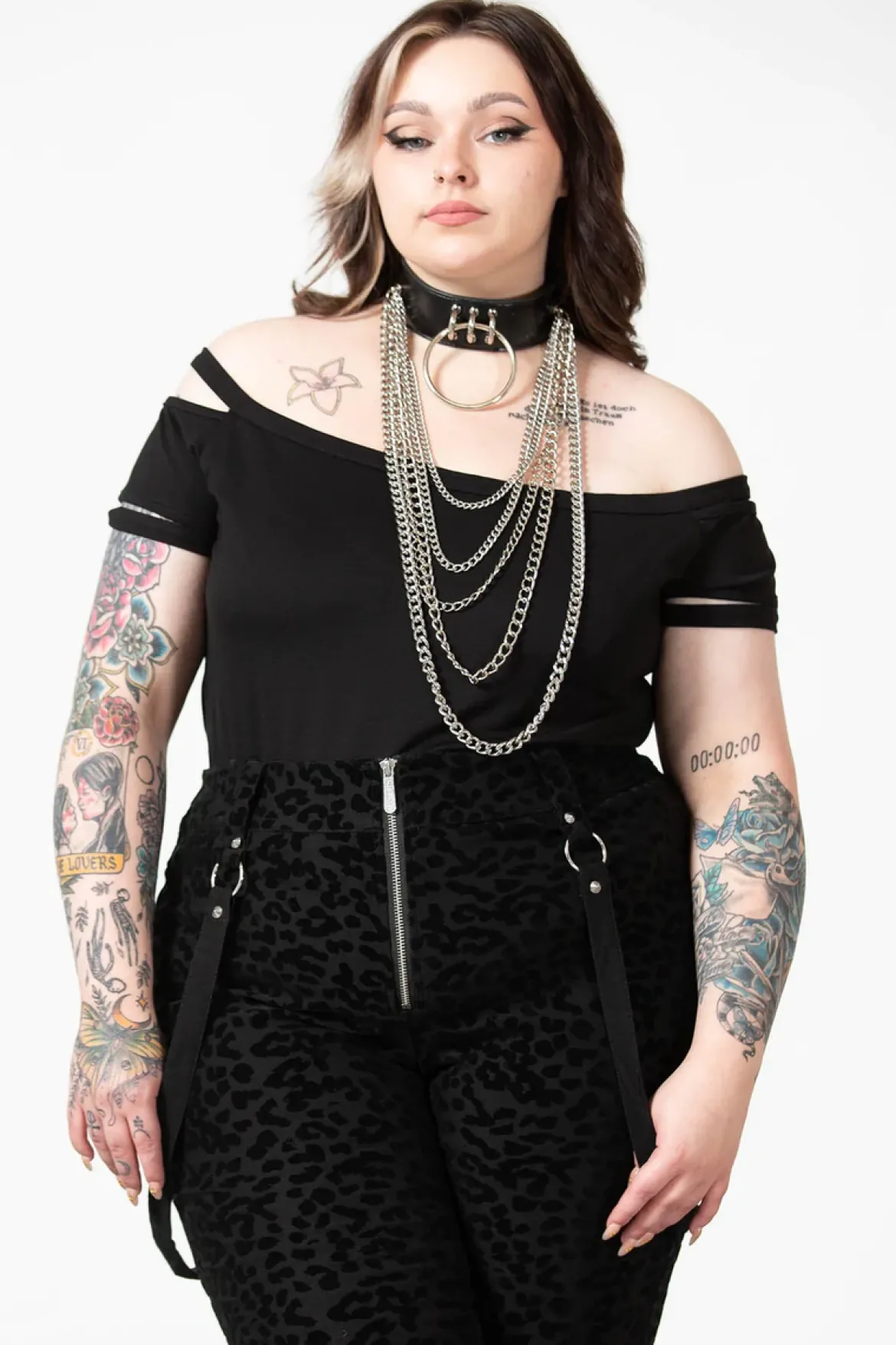 Killstar Hellcat Zip - housut