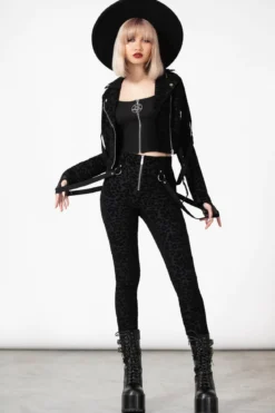Killstar Hellcat Zip - housut