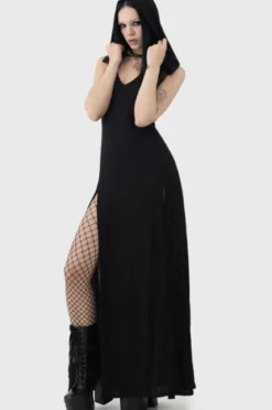 Killstar Hexin Hooded - Mekko, Musta