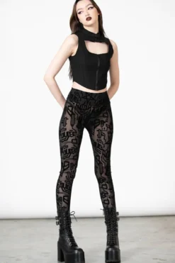Killstar Lulz - Mesh Leggingsit
