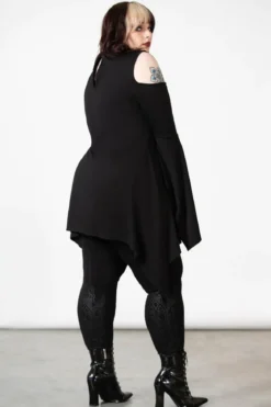 Killstar Moonshine - Cold Shoulder Paita
