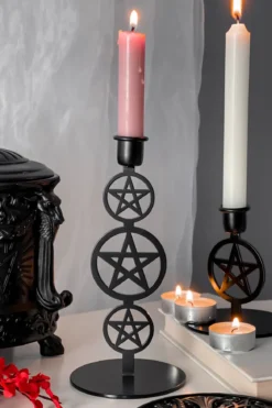 Killstar Pentagram - Kynttilänjalka