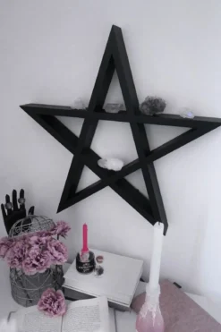 Killstar Pentagram - Seinähylly