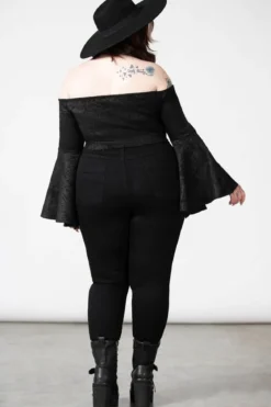 Killstar Periwinkle - Crop pusero