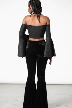 Killstar Periwinkle - Crop pusero