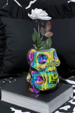 Killstar Rainbow Skulls - Maljakko