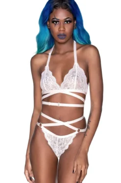 Killstar She's Deadly - Bralette, ivory