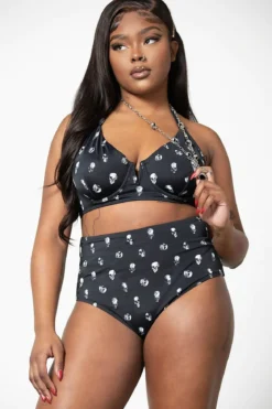 Killstar Skulls - 2-osainen bikini Uimapuku