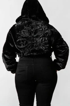 Killstar Starchild Fur bomber - Takki