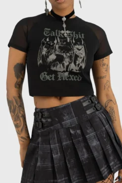 Killstar Talk Shit - Crop toppi