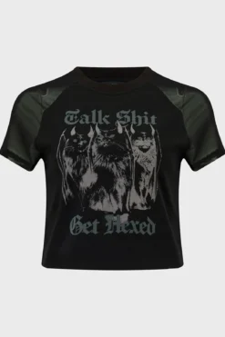 Killstar Talk Shit - Crop toppi