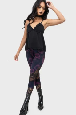 Killstar Twilight Rose - Leggingsit