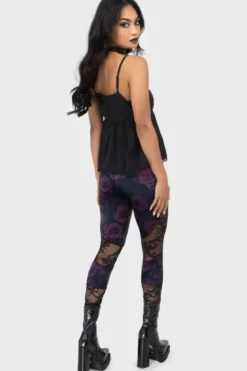 Killstar Twilight Rose - Leggingsit