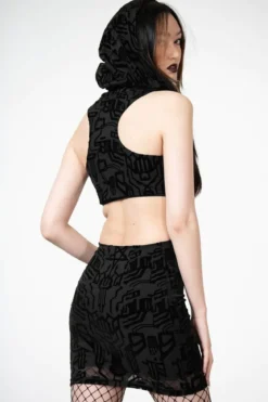 Killstar Ultravox - Hupullinen mesh mekko